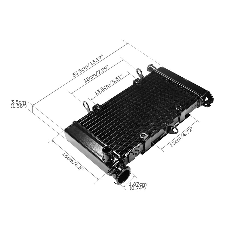 RADIATOR COOLER FOR HONDA CB500F CB500X CB 500 X 2013-2015 2014 MOTORCYCLE
