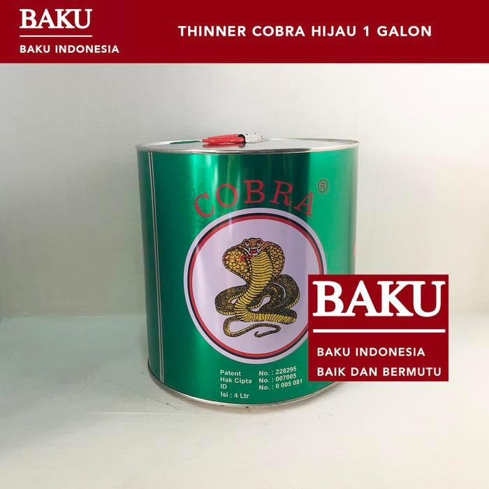 Thinner Cobra Hijau 5 L / 1 galon / Thinner