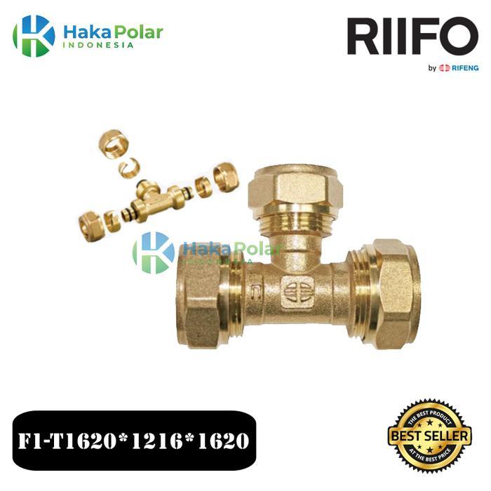 Ready Unequal Tee Rifeng Riifo diameter 3/4"x1/2" F1-T1620x1216x1620