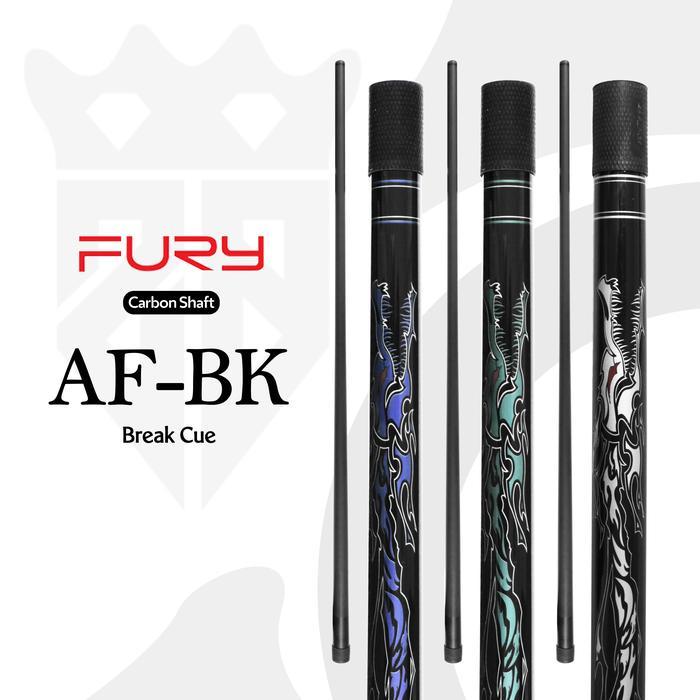 DISKON Fury Tempest Break AF-BK Series Cue Stick Stik Billiard Break Only Carbon - Stick Billiard