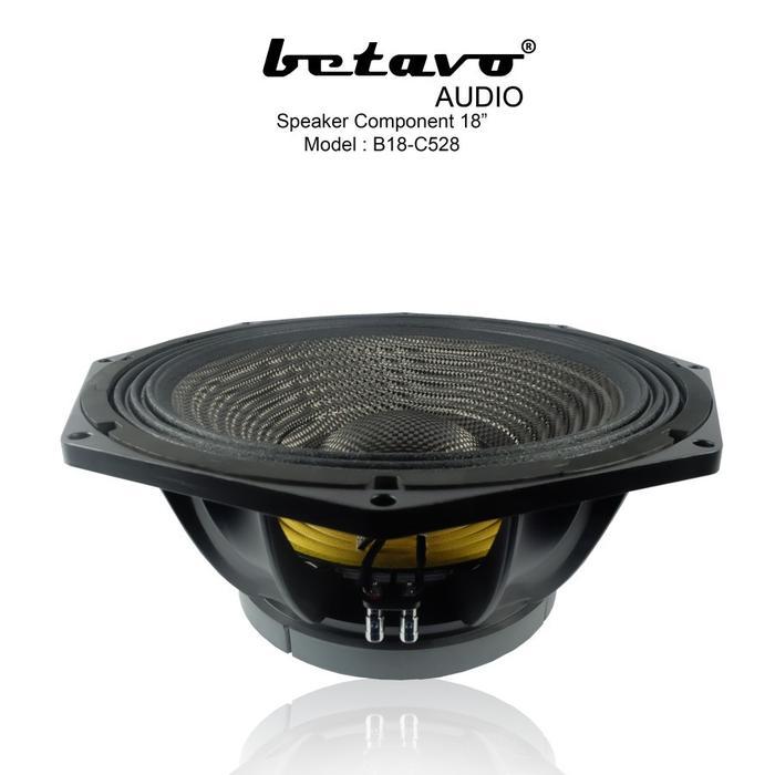 SPEAKER COMPONENT 18" BETAVO B18-C528 B18 C528 PROFESSIONAL SPEAKER