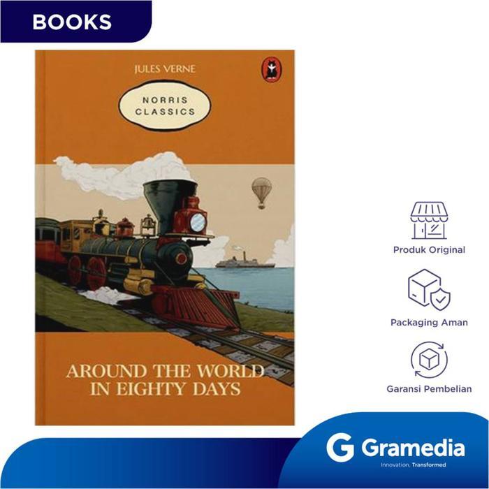 Gramedia Buku Fiksi Around the Word in Eighty Days (Jules Verne)