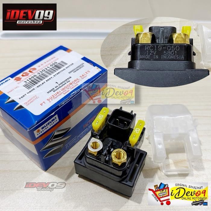 Bendik Stater Gsx Satria Fu Fi Injeksi Relay Starting Assy Ori Sgp