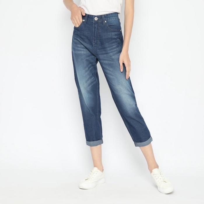 Fichino - HW Boyfriend Jeans Lowrie Biowash Whisker