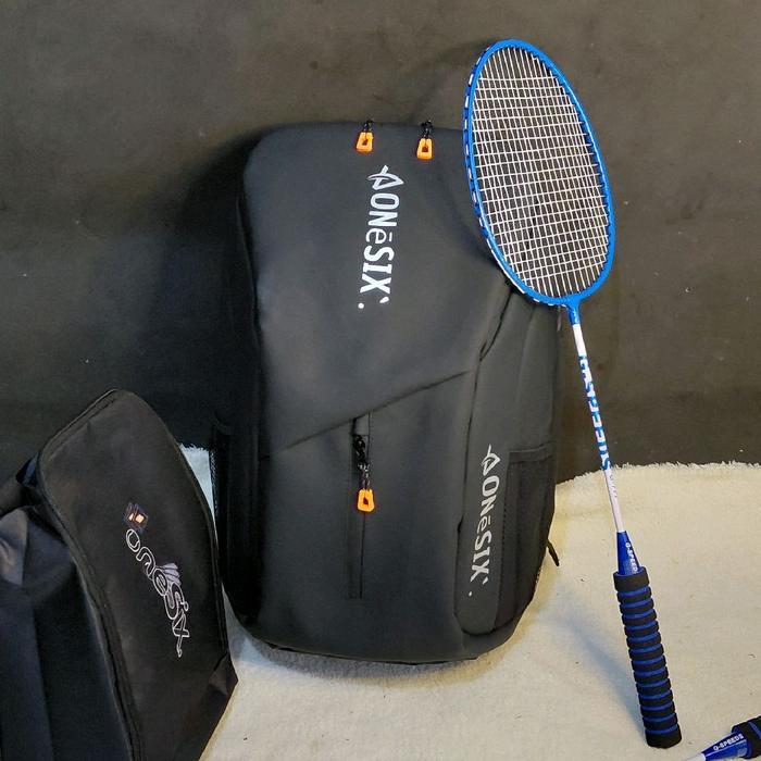 Yonex - Tas Ransel Badminton Waterproof Hitam_ Tas Raket Mewah_Tas Ransel Badminton Oryginal
