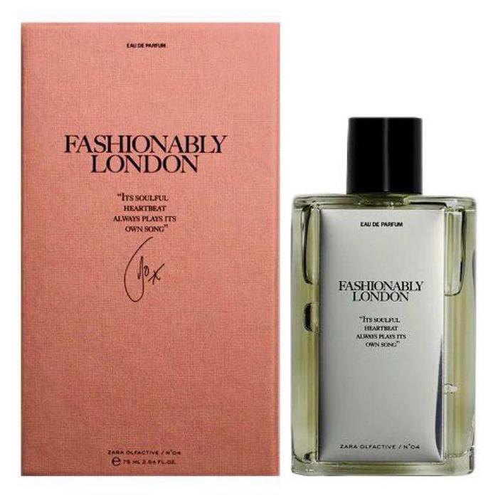 PARFUM ORIGINAL EROPA Zara Fashionably London EDP 75ml PARFUME UNISEX