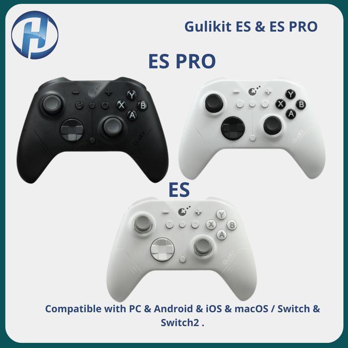 GULIKIT ES PRO WIRELESS CONTROLLER TMR HALL EFFECT TRIGGER GAMEPAD JOYSTICK FOR PC WINDOWS ANDROID