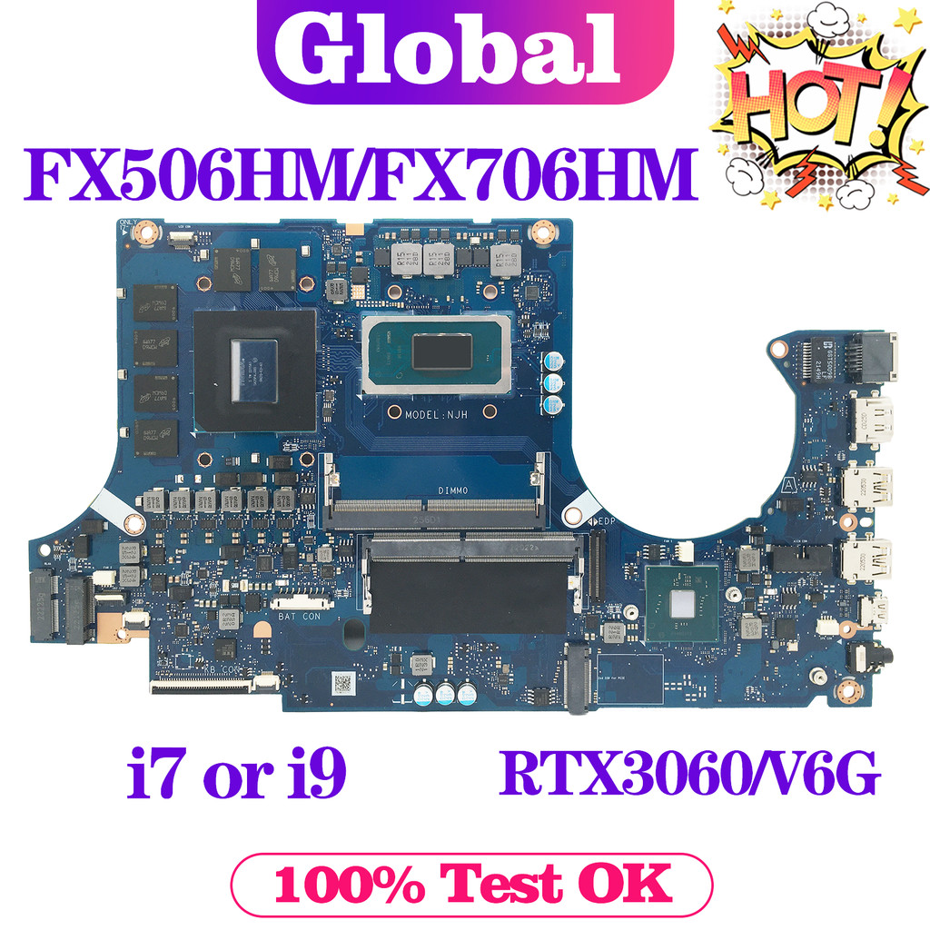 . Kefu Mainboard For Asus Tuf Gaming F15 F17 Fx506Hm Fx706Hm Tuf506Hm Tuf706Hm Laptop Motherboard I5