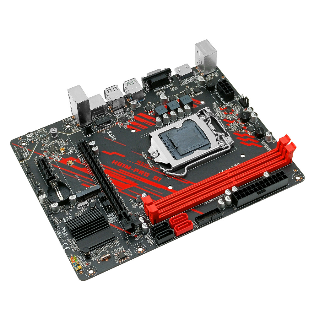 . Machinist H81 Motherboard Lga 1150 Support Core I3 I5 4690 Cpu -
