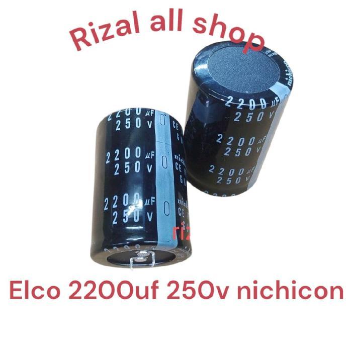 Elco 2200uf 250v NICHICON ORIGINAL
