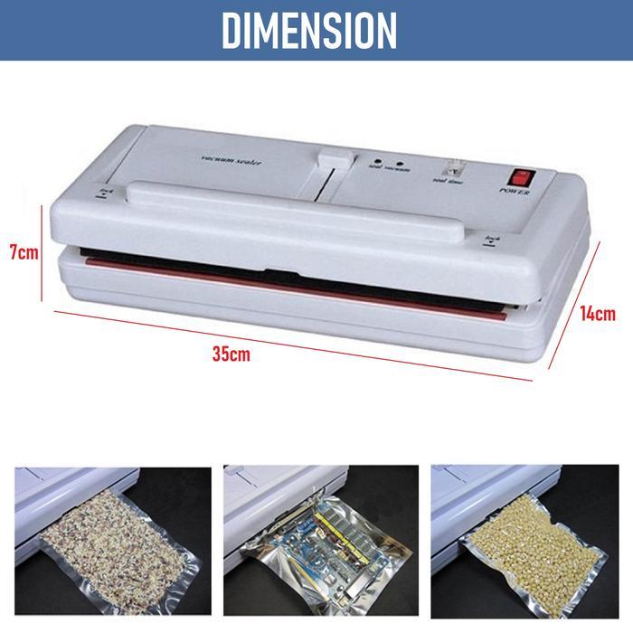 ALAT PRESS MAKANAN / SEALER PLASTIK KEDAP UDARA / VACUUM SEALER ORIGIN