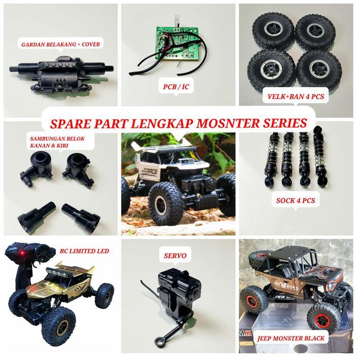 Mobil remot RC Spare Part Mainan Mobil Remote Control