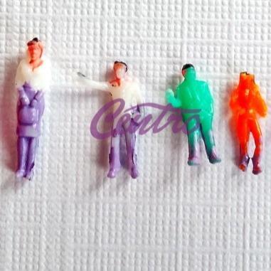 MAKET ORANG 1:100 ISI 5 MAINAN ORANG ORANGAN