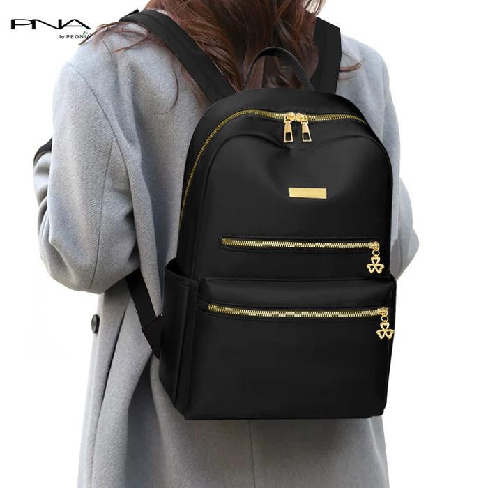 Oneda Bag - Pna Jisun Water Resistant Tas Ransel Besar Wanita Unisex Punggung Kantor Kerja Sekolah