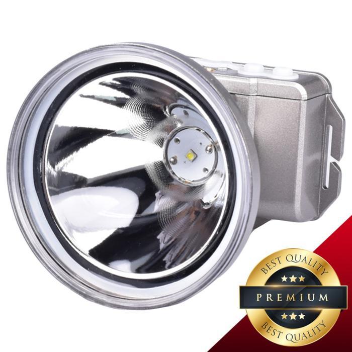 COD Senter Kepala 85 Watt Professional Premium Metallic paint Cas 85 W Headlamp AOKI AK-H085 Cahaya