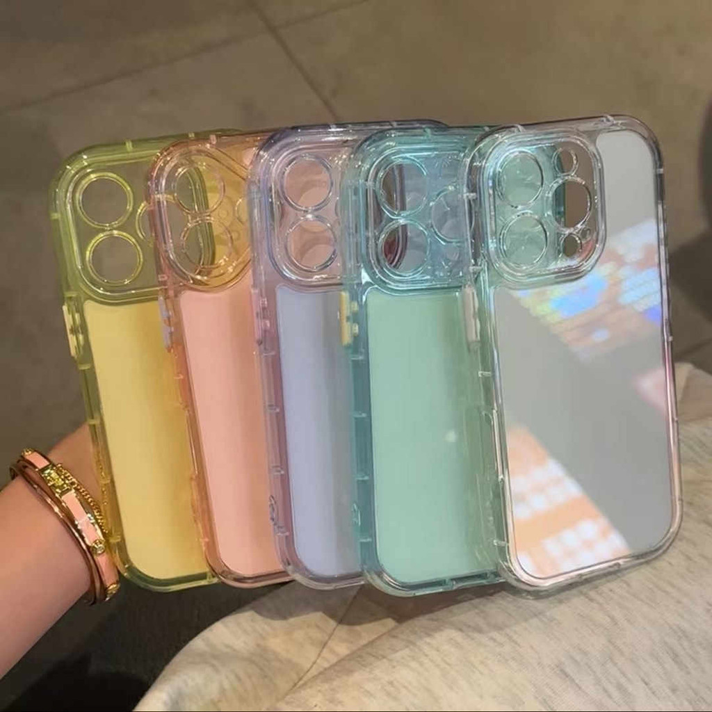 Warna Solid Korea Fashion Klasik Case Oppo A6S A6T pro Reno 15 Pro MAX Reno 15 Pro A6 A6 Pro A6X A5 