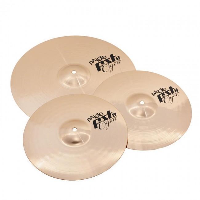 Paiste Cymbal Pst-8 Reflector Cajon Set ( 12" Hihat & 16" Crash )