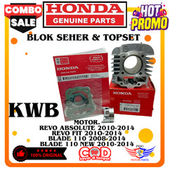 KWB BLOK SEHER + TOPSET ASLI HONDA REVO FIT,BLOK SEHER+ TOPSET ASLI HONDA REVO ABS,BLOK SEHER + TOPS