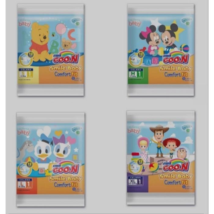 GOON SMILE BABY COMFORT FIT RENCENG ISI 6 SACHET I PER 6 SACHET