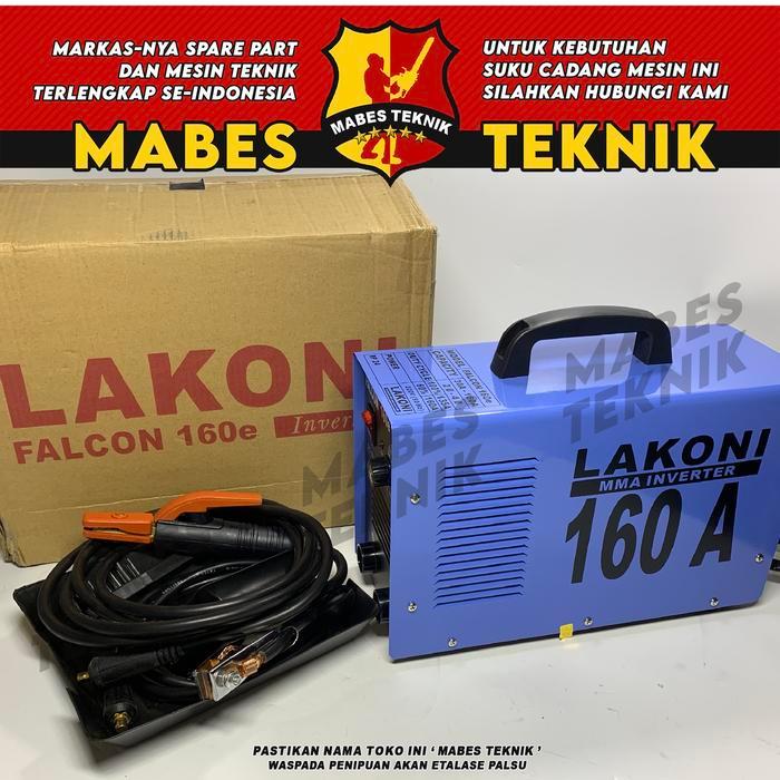 MESIN LAS LISTRIK LAKONI FALCON 160 E / 160E - TRAFO LAS 900 WATT 160A