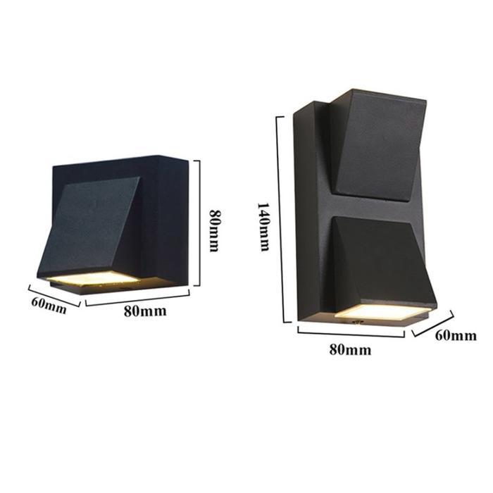 Lampu Dinding Outdoor 2 Arah Dan 1 Arah