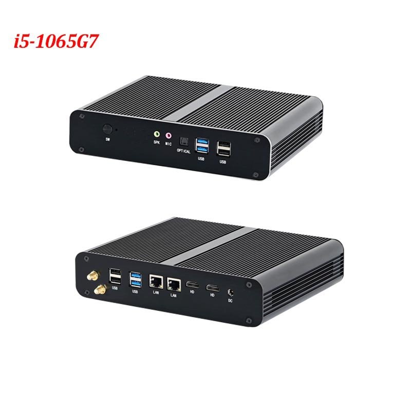 . 10Th Gen 10Nm Fan Mini Pc Core I5 1035G1 I7 1065G7 Windows10 -
