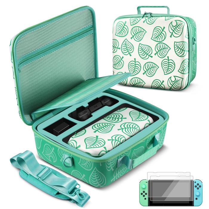 Travel Storage Bag Tas Carrying Case Animal Crossing Nintendo Switch