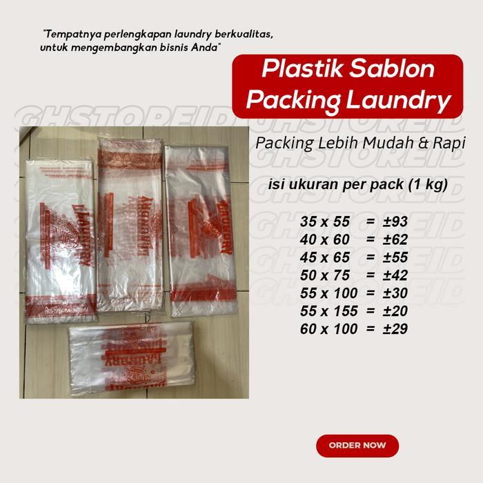 Plastik Packing Laundry / Plastik Sablon Laundry / Plastik Printing Laundry