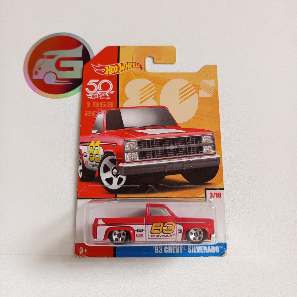 Hot Wheels 83 Chevy Silverado Target Exclusive 50th Anniversary - Hotwheels