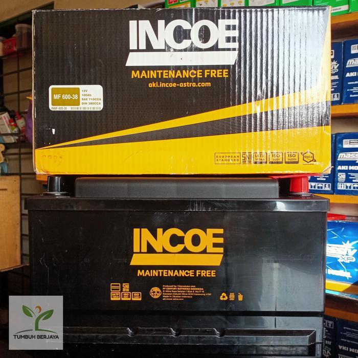 Aki Kering MF INCOE 600-38 / 600-44 12V 100Ah for Mercy Captiva Diesel