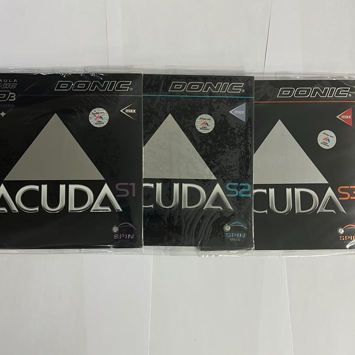 Donic Karet /Rubber Bat Acuda Series Acuda S1 Turbo, S1, S2, S3