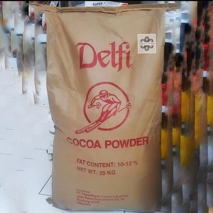 Cocoa Powder Delfi 500Gram Coklat Bubuk Delfi Murni