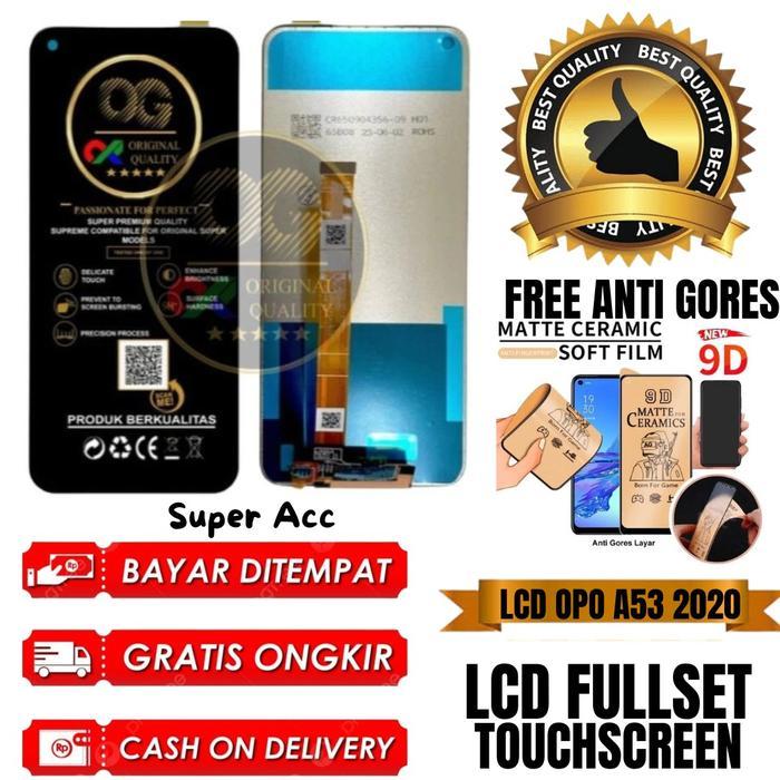 Lcd Touchscreen Opo A53 2020 Fullset Original / Lcd opo A53 2020 *
