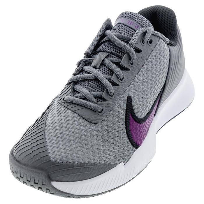 Sepatu Tennis Pria Nike Court Air Zoom Vapor Pro 2 Men's Tenis Shoes Sport - Smoke Grey Sangria