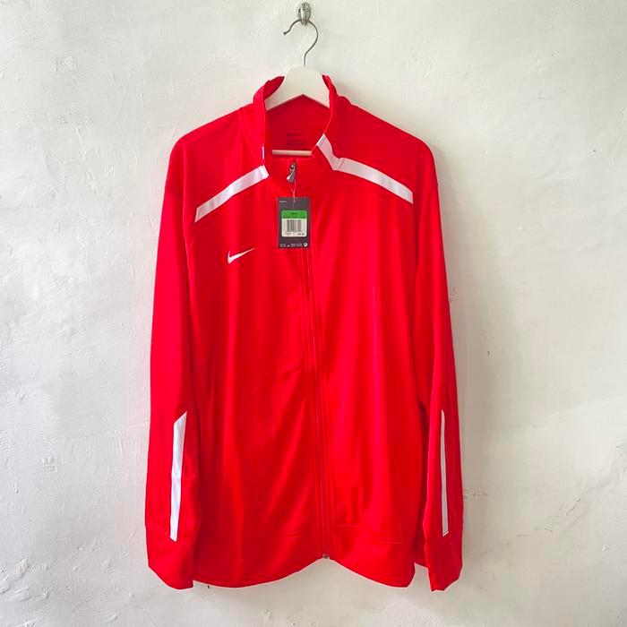 Jacket Pria Tracktop Nike Elite Dry Fit Red Original Authentic