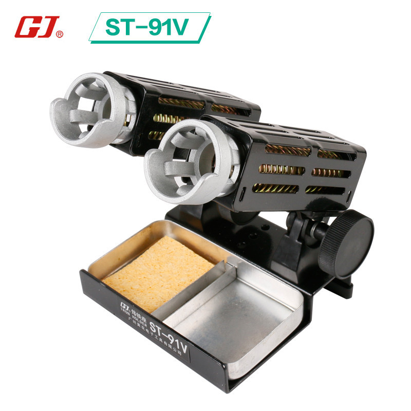 ST-91V Soldering Iron Support Stand Station Metal Base Iron Stand With Sponge