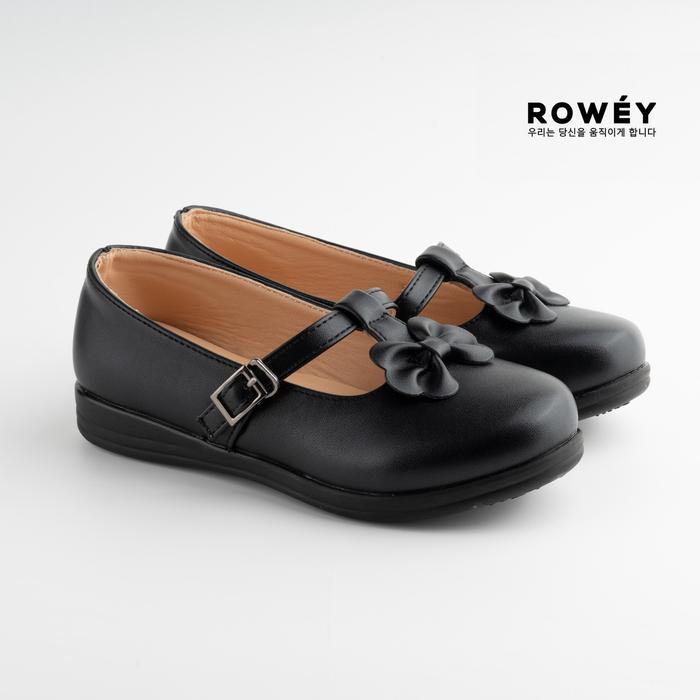 Bata Kiddora - Sepatu Sekolah Anak Perempuan Flat Shoes Princess Jasmine Kaki Fashion Sd