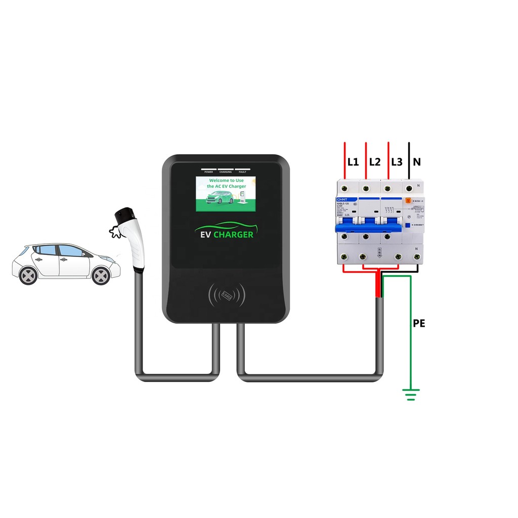 . High Quality Ev Charging Station Commercial 40Kw 380V Electric Car Ev Fast Charging Station