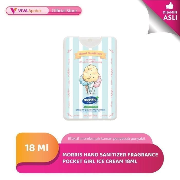 Morris Hand Sanitizer Fragrance Pocket Girl Ice Cream 18Ml