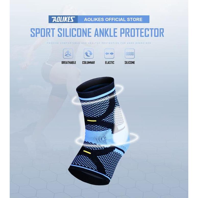 Deker Pelindung Engkel Kaki Tumit Ankle Support Brace Dekker Ankle