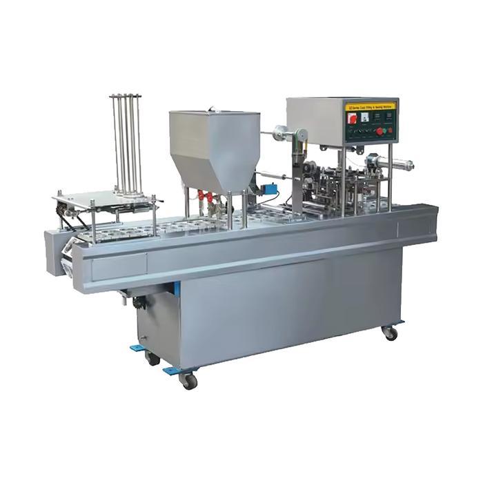 MESIN AUTOMATIC CUP FILLING SEALING 2 LINE WIRAPAX MESIN AMDK OTOMATIS
