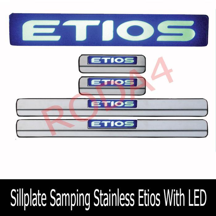 Sillplate Samping Etios With Led