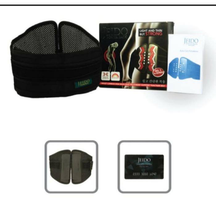Korset Jeido Power Back Terapi Pinggang dengan Bio Magnetic dan Horizontal Pressure Technology