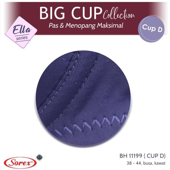 Sorex Bra Kawat Cup Besar Kait 3 Cup D 11199