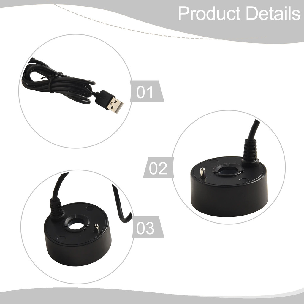 Indoor Mist Maker System Aquarium Aquarium Mist Maker Water Depth 3-6cm Fountain Atomizer