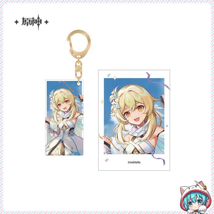 2023 Carnival Gathering Series Pendant Polaroid Set Genshin (Lumine, Nahida, Venti, Raiden Shogun,