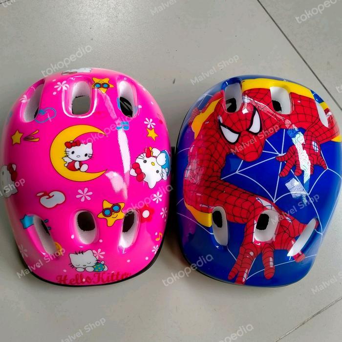 Helm Sepeda Anak/ Helm Sepeda Karakter Anak