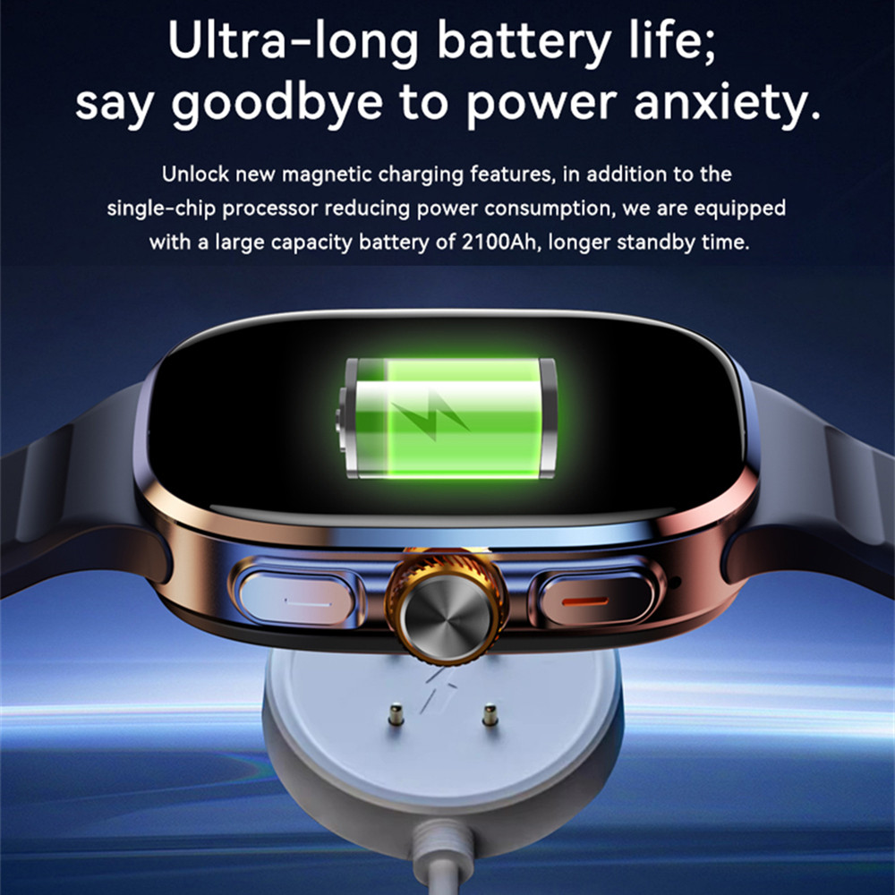 4G/5G Smartwatch 2.4 inch 720*720 Amoled Android 10.0 900W Camera GPS WIFI SIM Card 16GB+256GB RAM