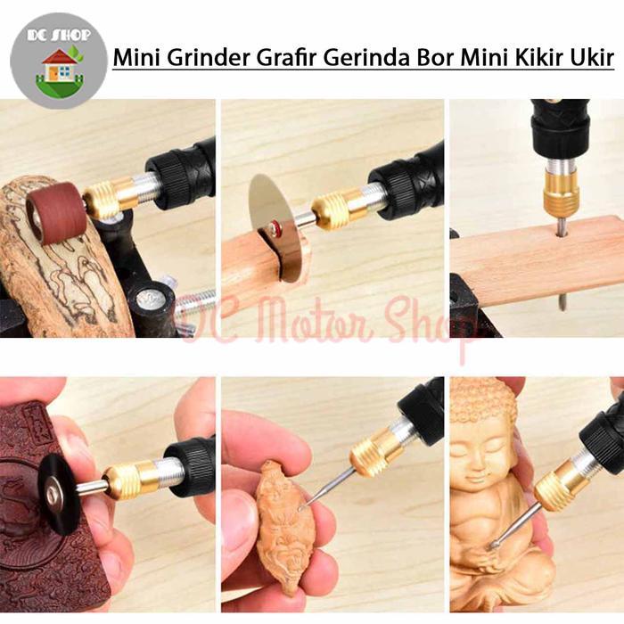 BIGSALE MESIN MINI GRINDER GRAFIR BOR GERINDA KIKIR UKIR GERINDA MINI PORTABLE