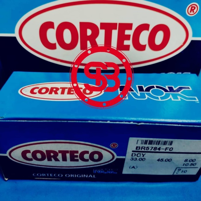 Oil seal DCY 33 45 8 10.5 NOK Seal Shock Depan VIXION